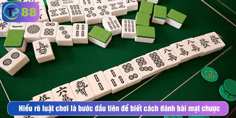 Hiểu rõ luật chơi là bước đầu tiên để biết cách đánh bài mạt chược