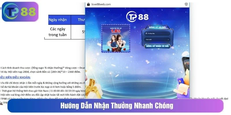 Người chơi chỉ cần đăng nhập để nhận thưởng