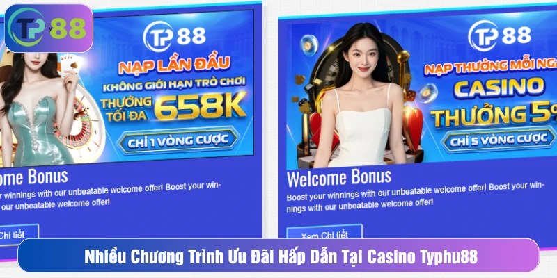 Nhiều ưu đãi hấp dẫn cho bet thủ thoả sức đánh bạc