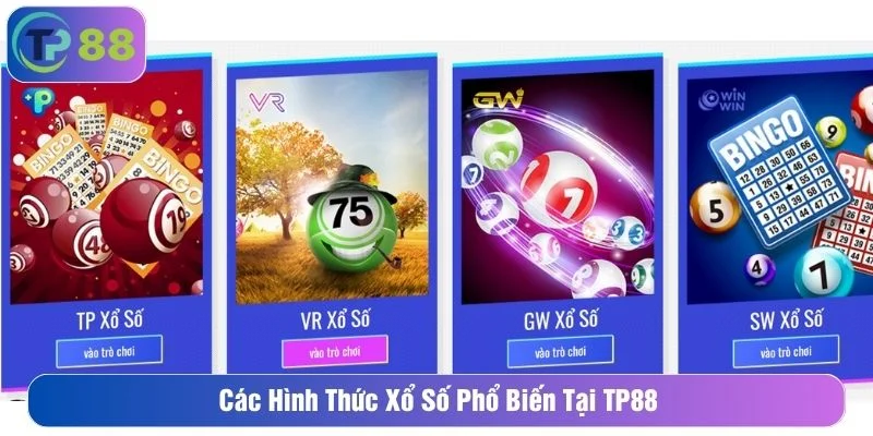 Sảnh game có nhiều hình thức đặt cược hấp dẫn